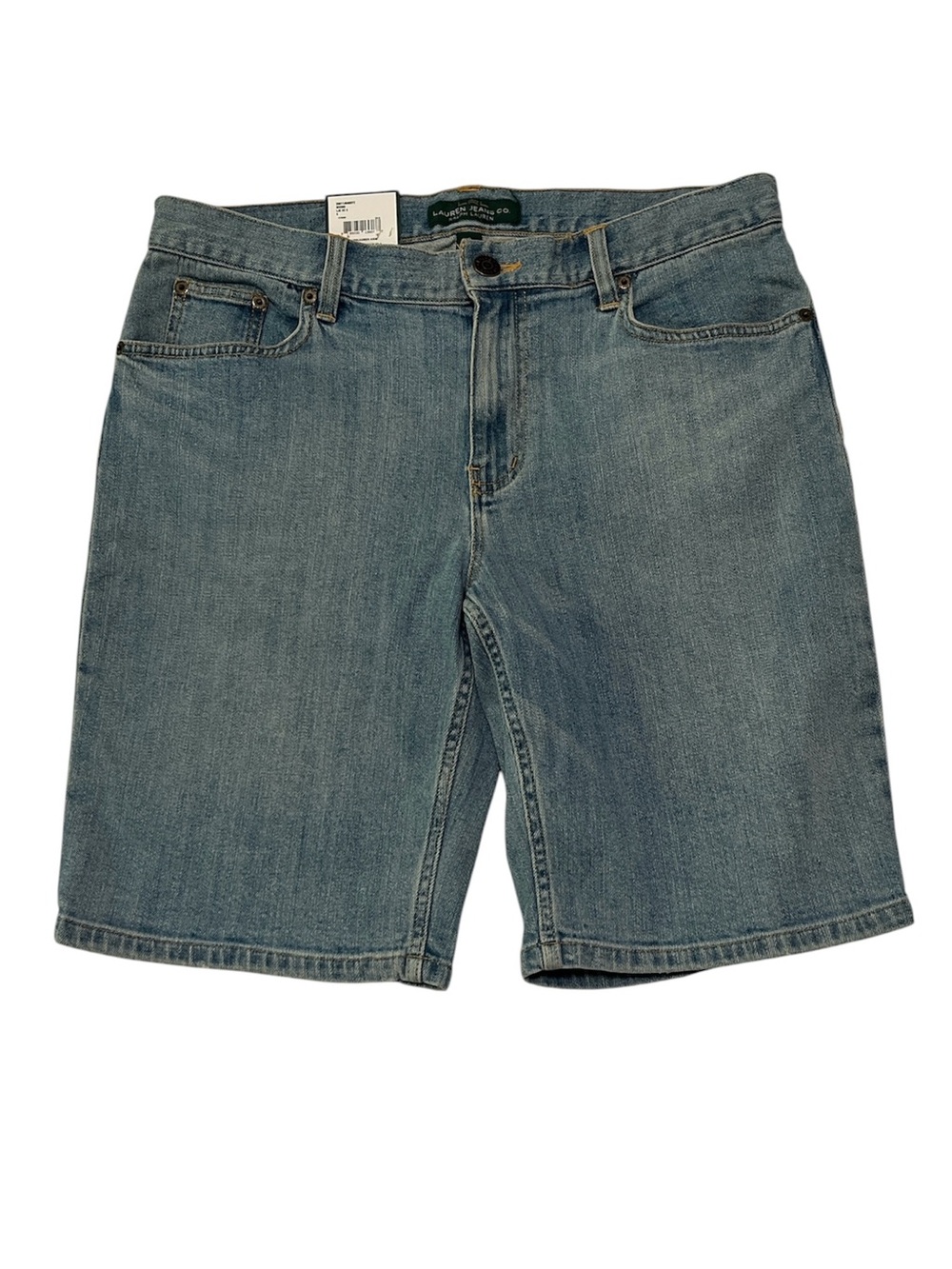 NWT Lauren Ralph Lauren Classic Bermuda Denim Shorts/ Jorts Women's Size 8